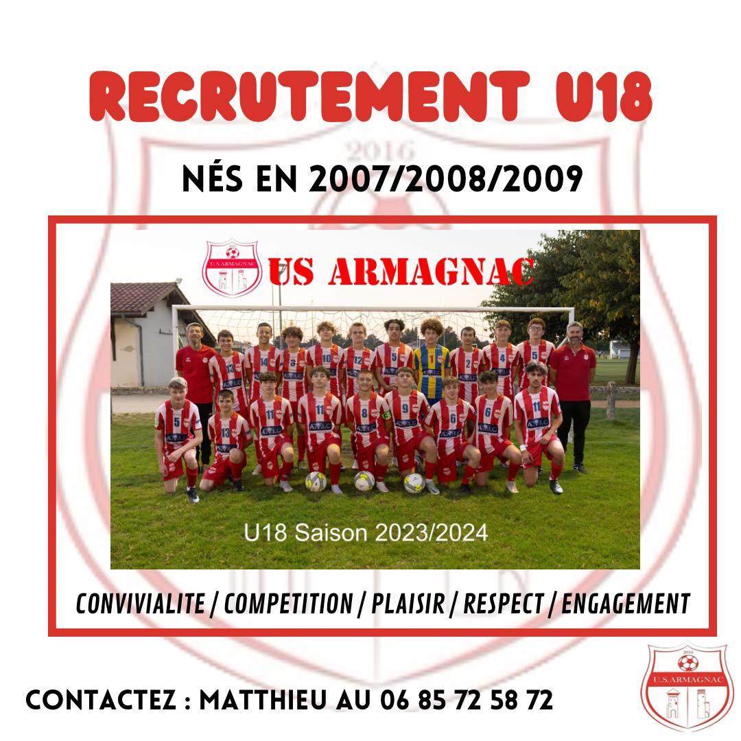 Affiche u18