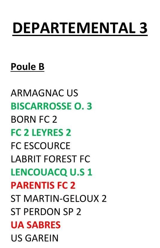 Poule sen 2024